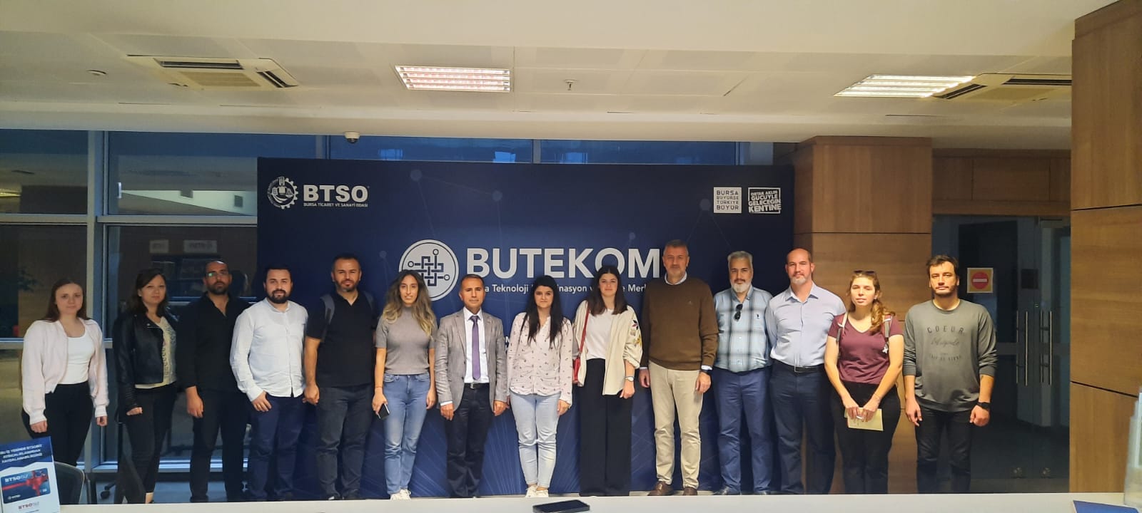  We visited Bursa Technology Coordination and R&D Center (BUTEKOM)